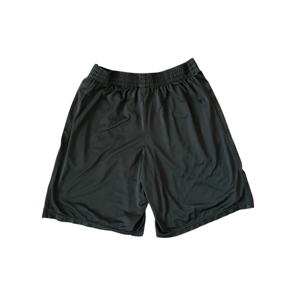 Vintage Y2K Champion C9 Dazzle Shimmer Silky Black Basketball Gym Shorts Size M - Picture 4 of 4